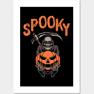 SPOOKY Posters and Art